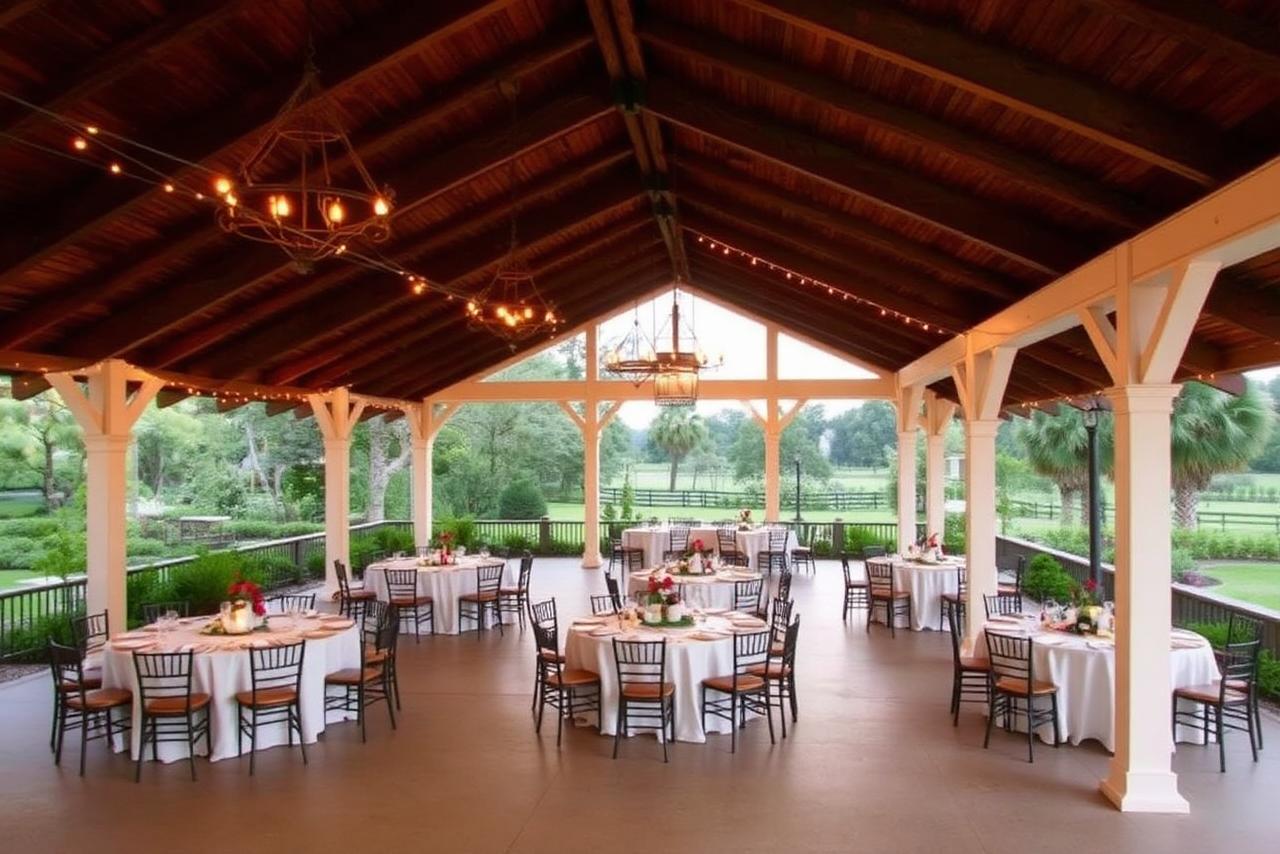 Salón techado para eventos